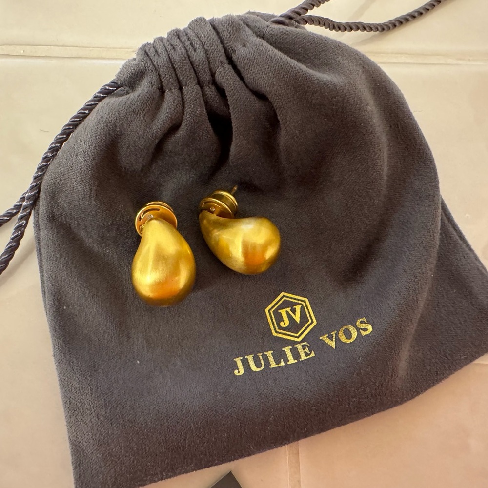 Authentic JULIE VOS Wave Earrings, Size Small SOLD OUT